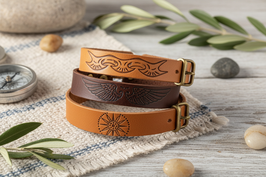 Neolitic Mesopotamian - Χειροποίητο Πέτρινο Κολιέ