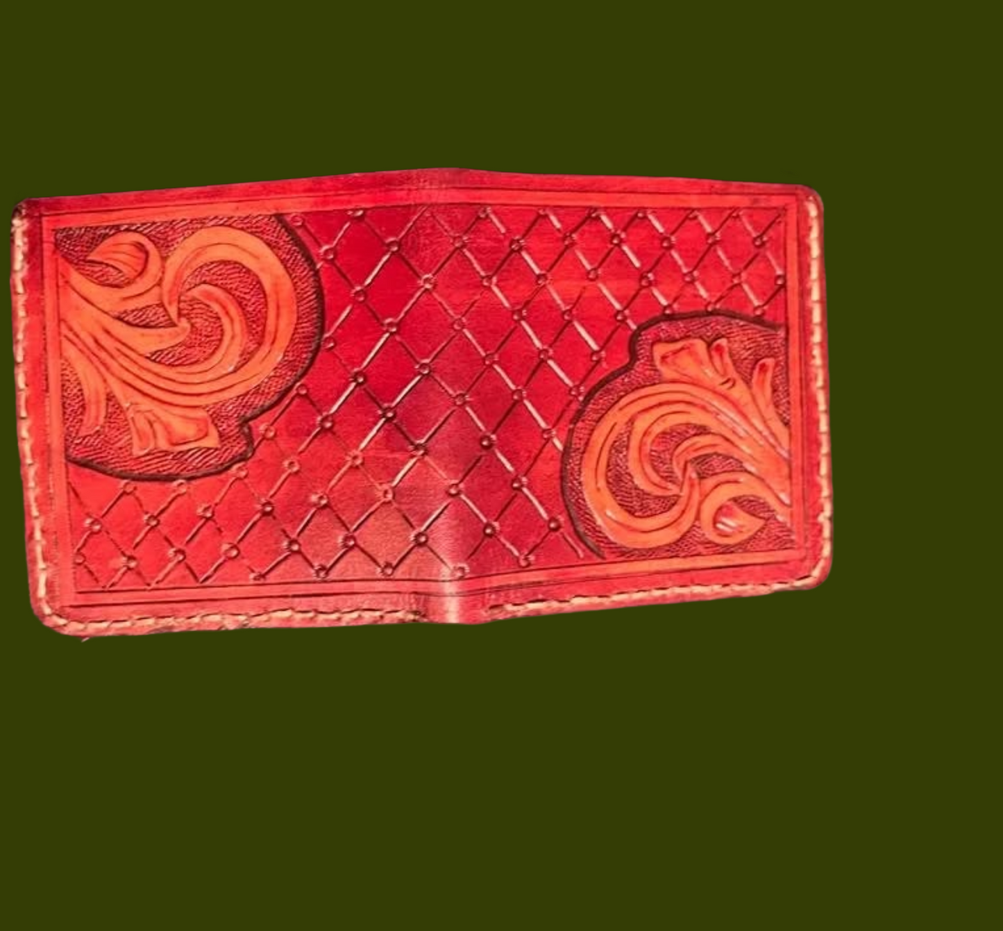 Mare Nostrum - Δερμάτινο Πορτοφόλι με Χειροποίητο Σχέδιο Craft