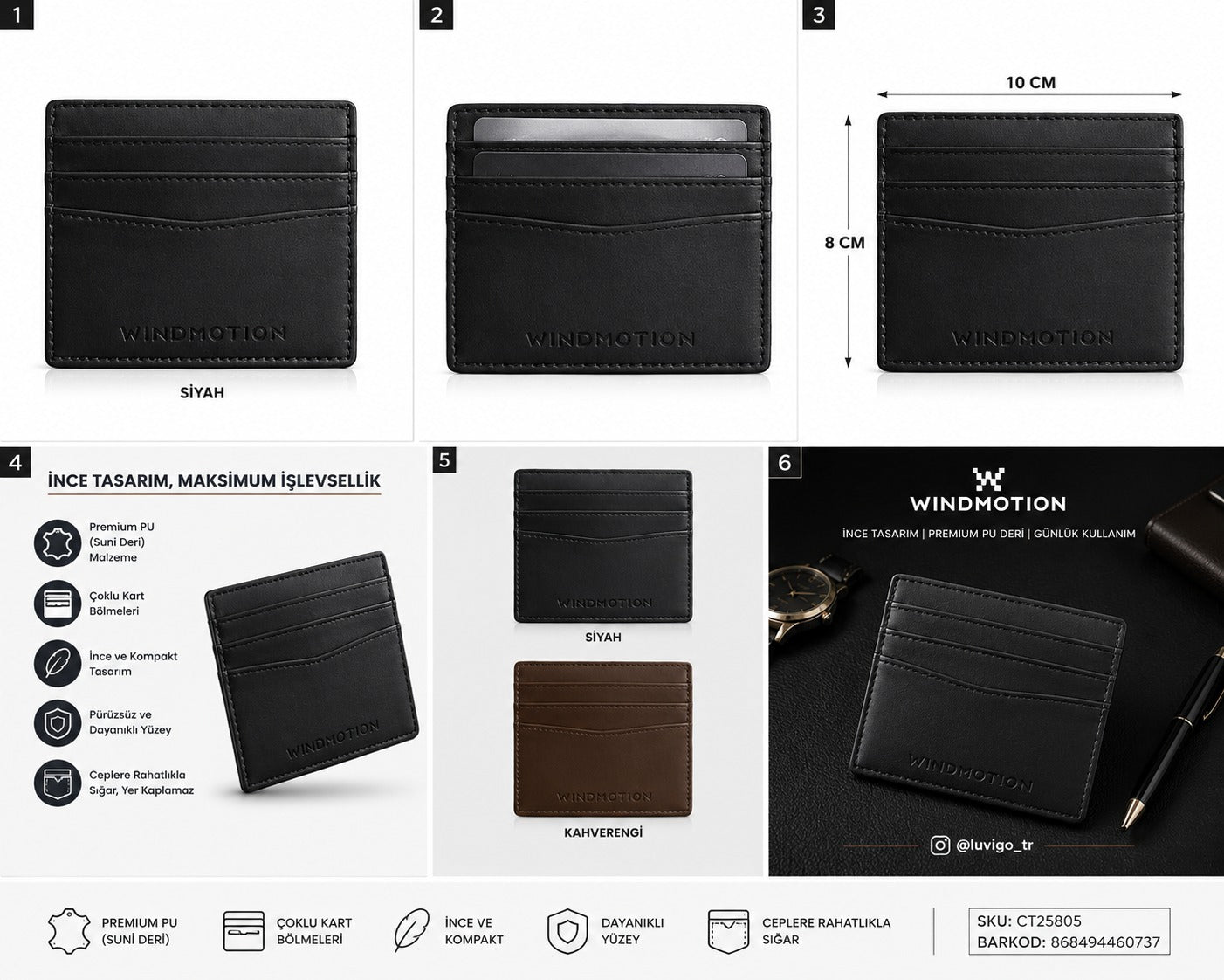 WINDMOTION CARD HOLDER | WINDMOTION ΘΉΚΗ ΚΑΡΤΩΝ