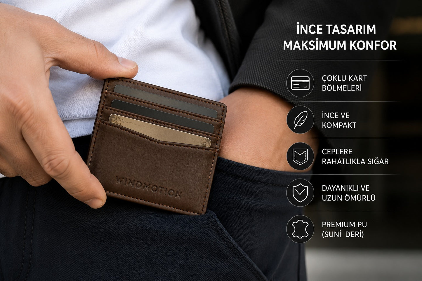 WINDMOTION CARD HOLDER | WINDMOTION ΘΉΚΗ ΚΑΡΤΩΝ
