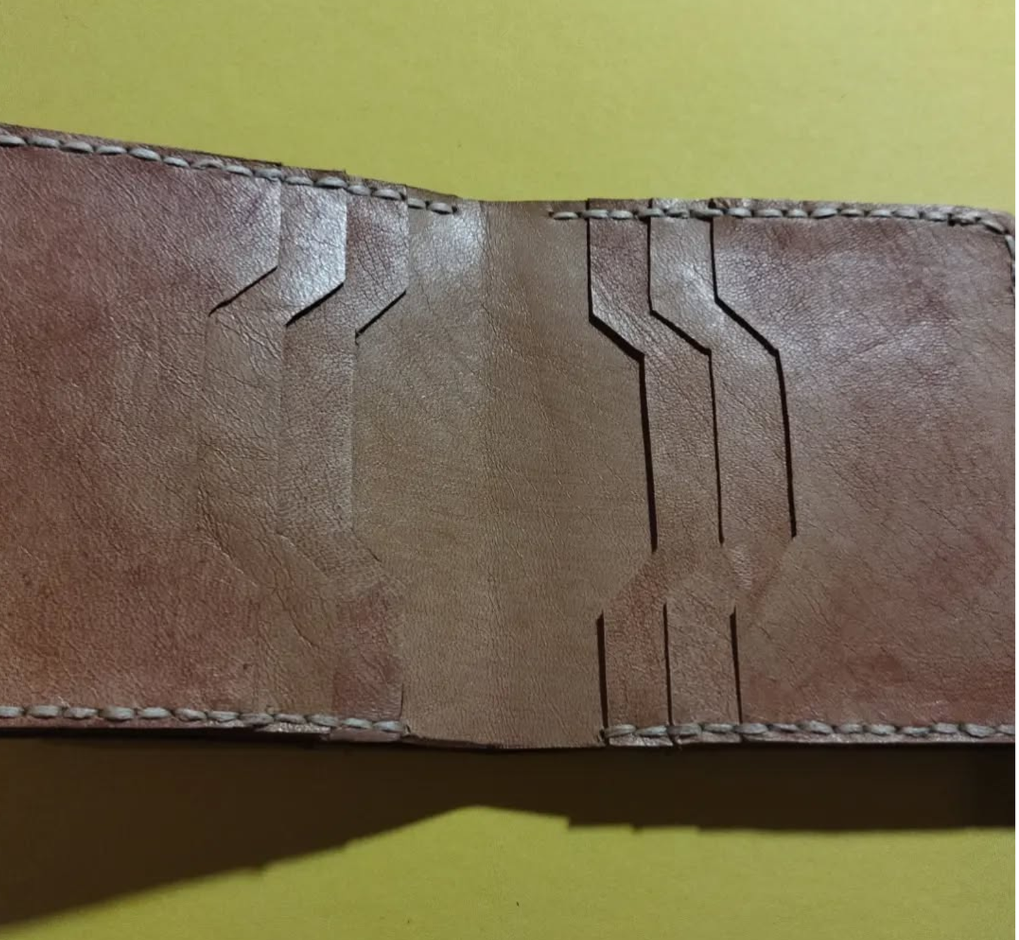 Mare Nostrum - Δερμάτινο Πορτοφόλι με Χειροποίητο Σχέδιο Craft