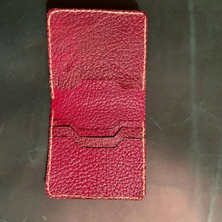 Mare Nostrum - Δερμάτινο Πορτοφόλι με Χειροποίητο Σχέδιο Craft