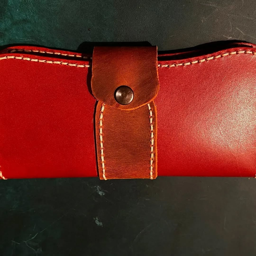 Mare Nostrum - Δερμάτινο Πορτοφόλι με Χειροποίητο Σχέδιο Craft